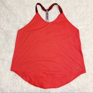 Red Nike Just Do It Tank